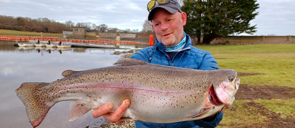 Man holding a fish