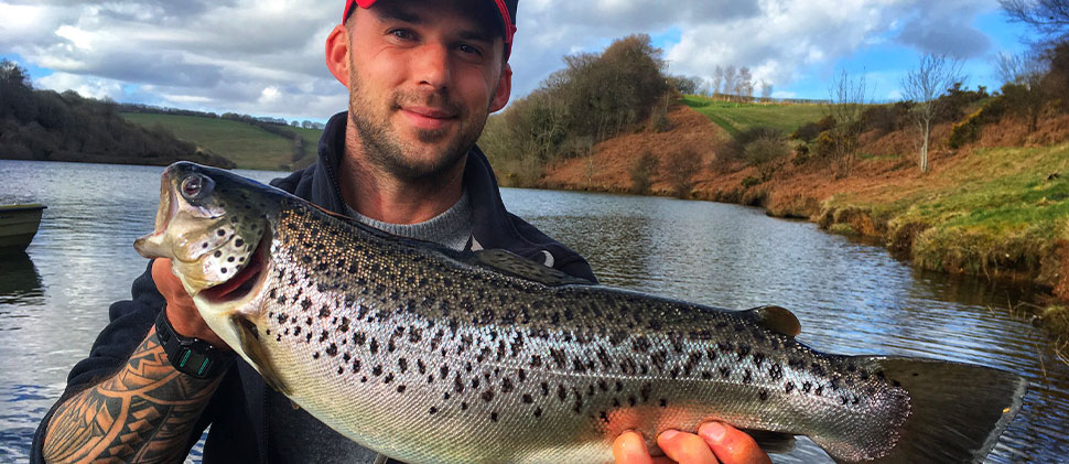 Man holding a fish